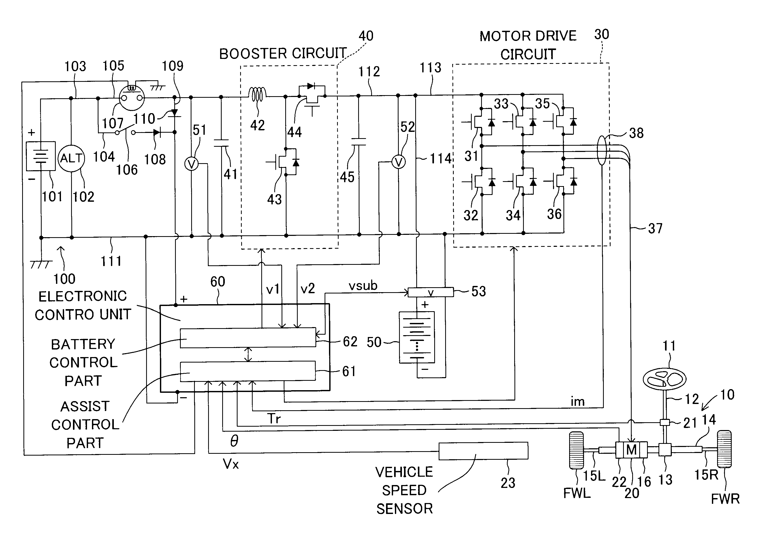 Electric power steering device