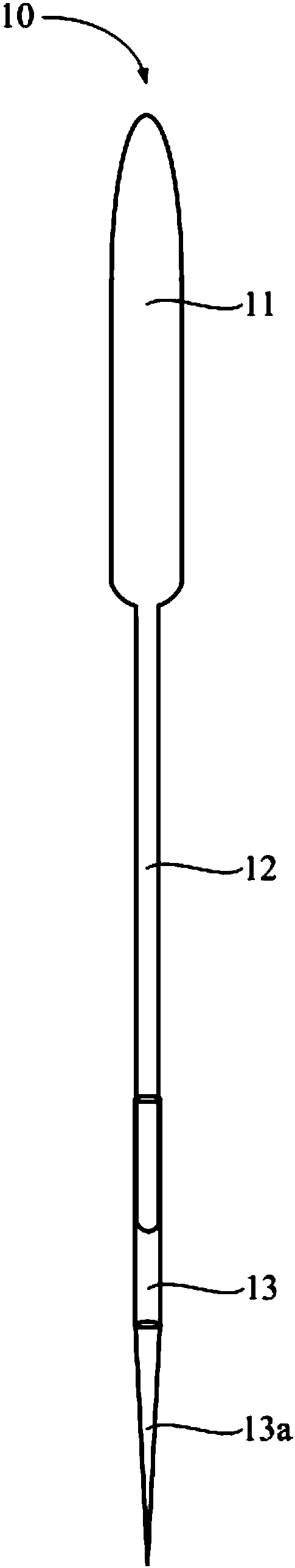 Hemostasis device used after medical puncture