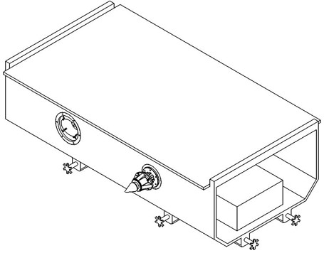 Anti-impact automatic docking mechanism and method for unmanned water surface platform