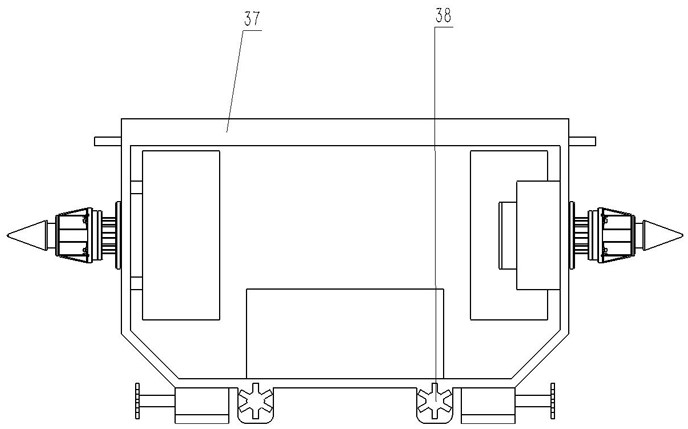 Anti-impact automatic docking mechanism and method for unmanned water surface platform