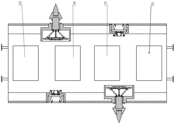 Anti-impact automatic docking mechanism and method for unmanned water surface platform