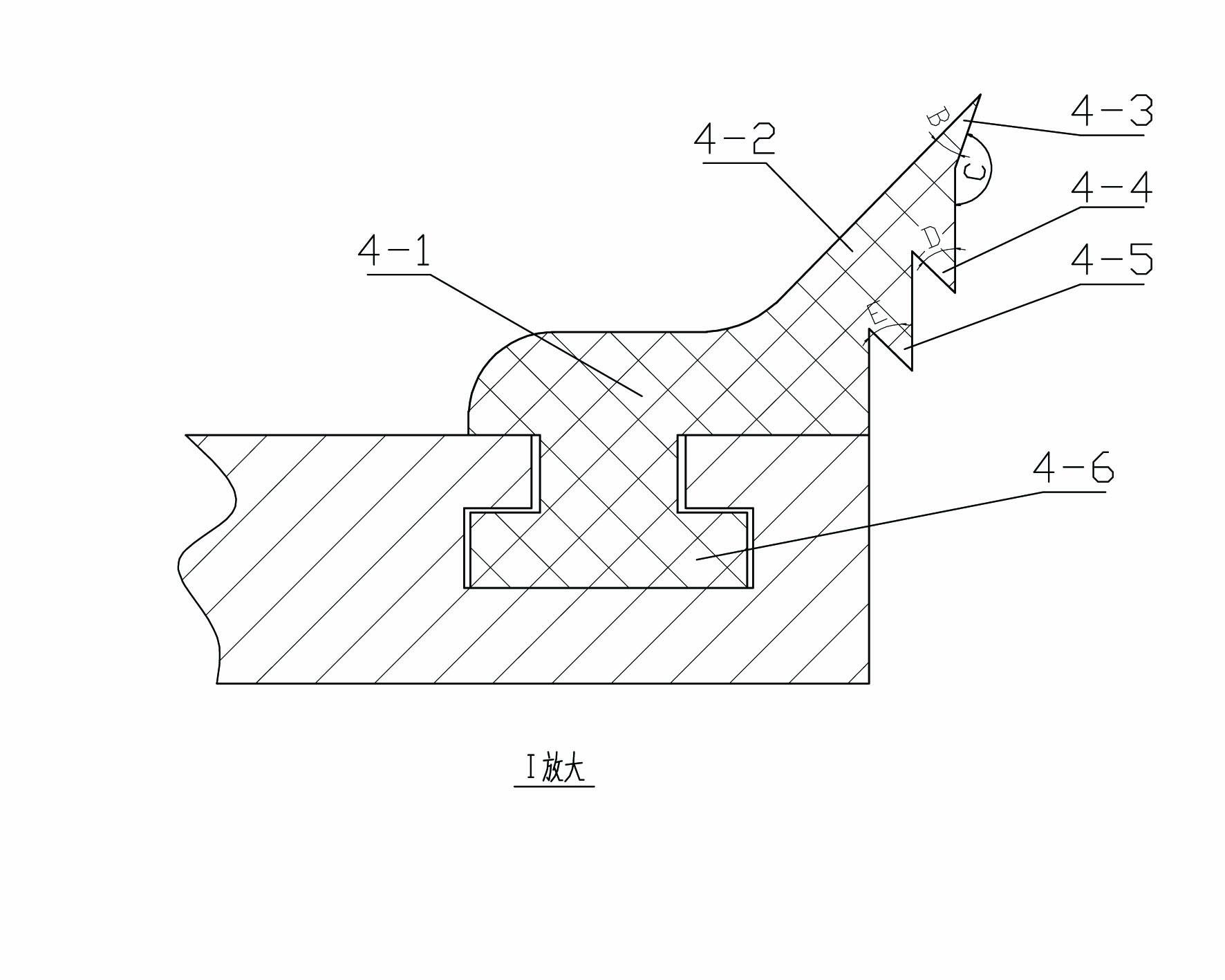 Blast hole blasting combined spacer