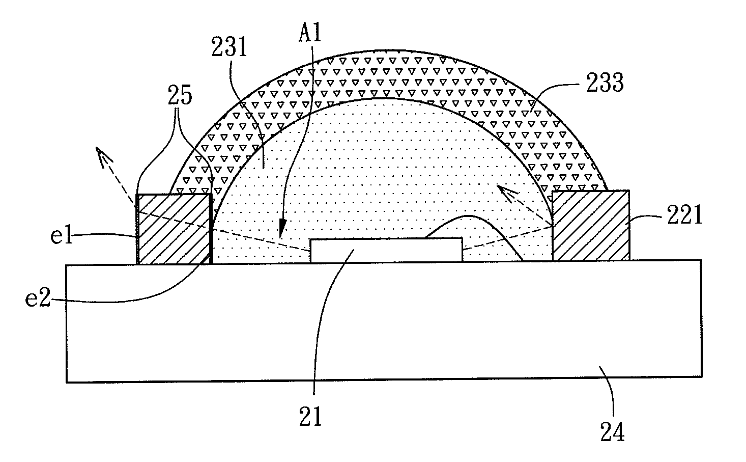 Illuminating device and packaging method thereof