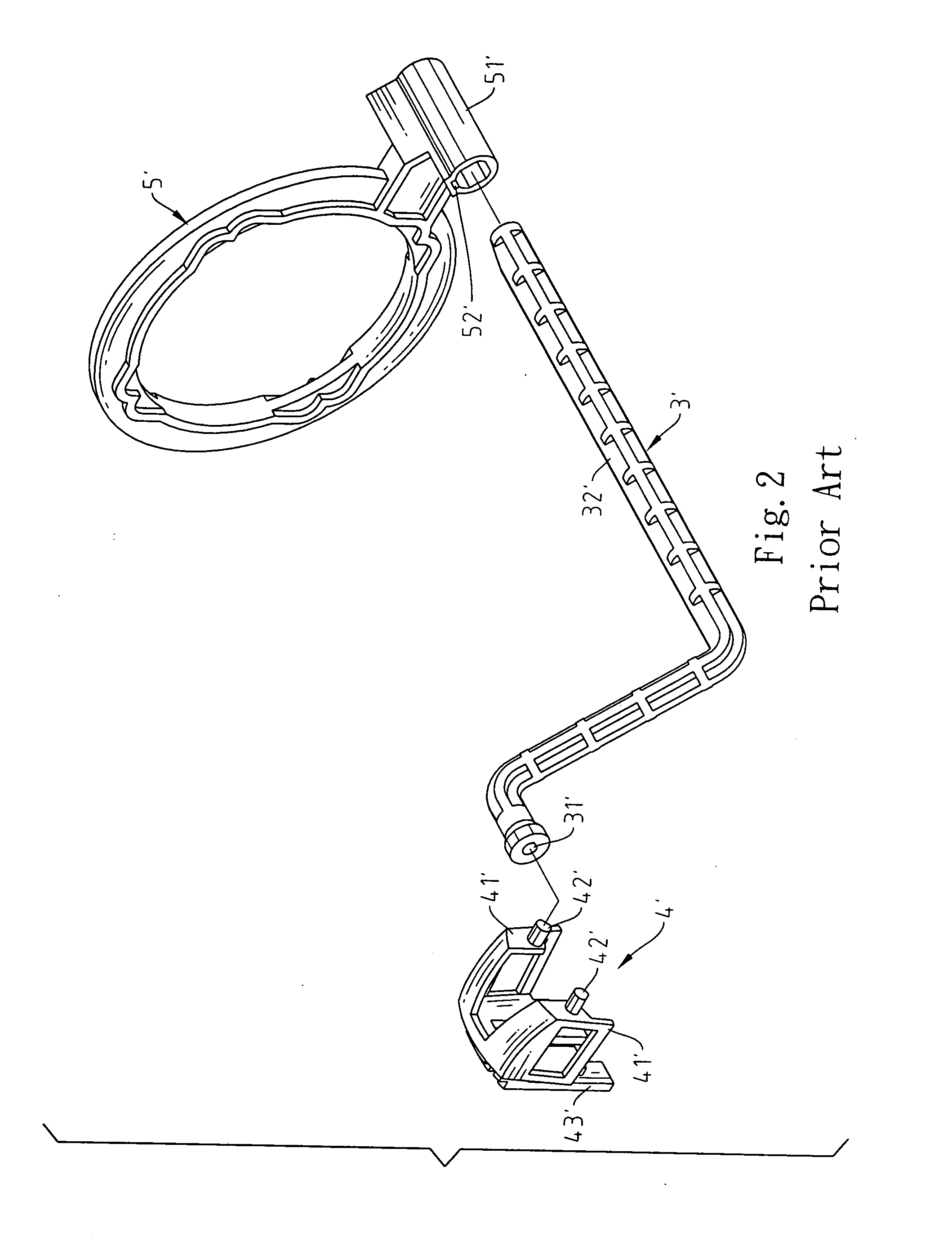 Dental X-ray clamping device with a multi-orientation support