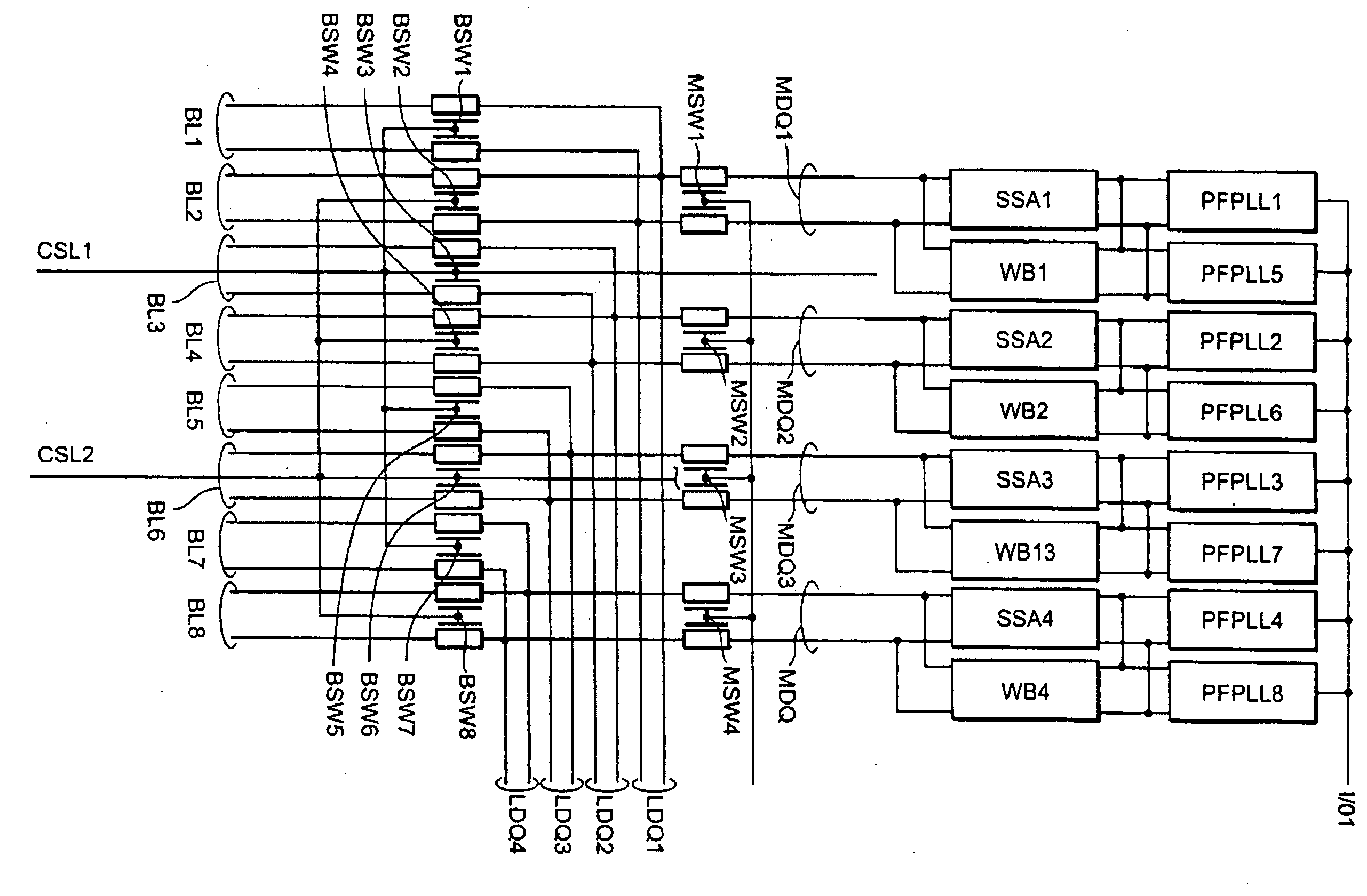 Semiconductor Storage Device and Burst Operation Method