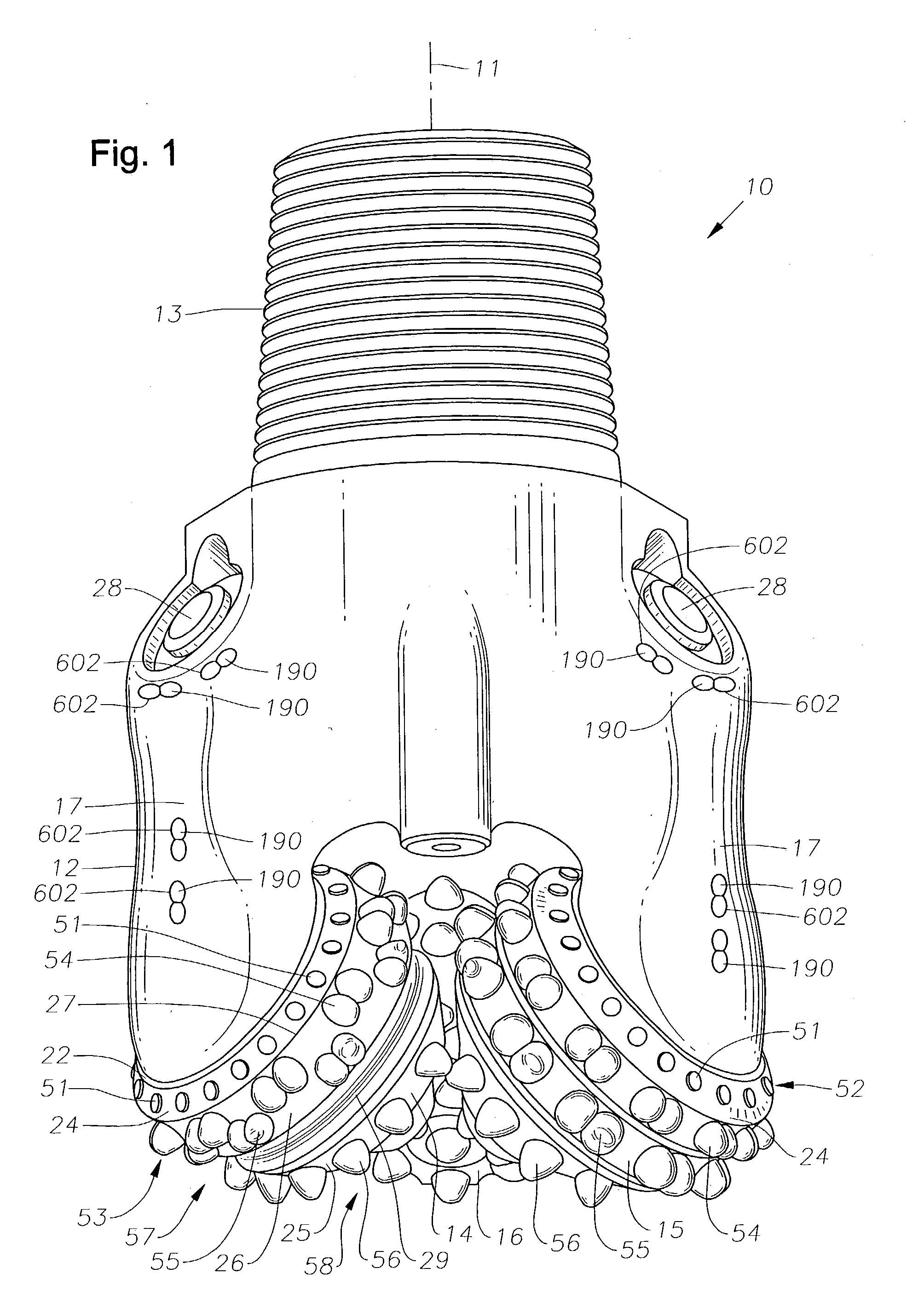 Drill bit and cutter having insert clusters and method of manufacture