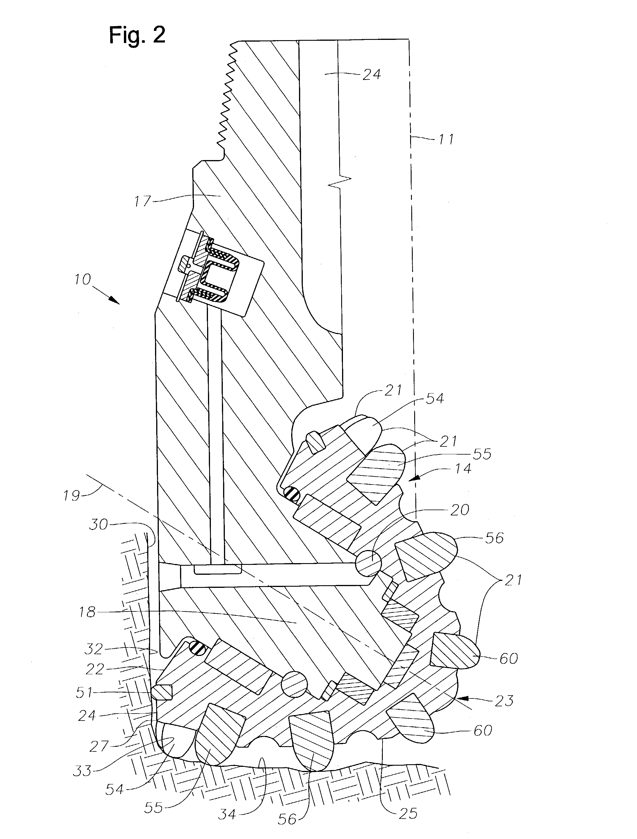 Drill bit and cutter having insert clusters and method of manufacture