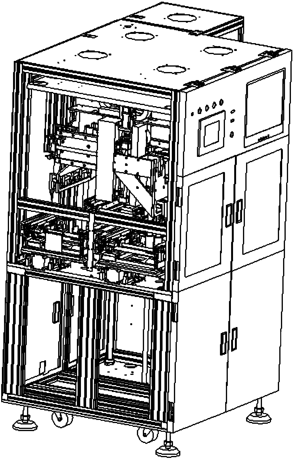 Dispensing and drying all-in-one machine for PCBA board