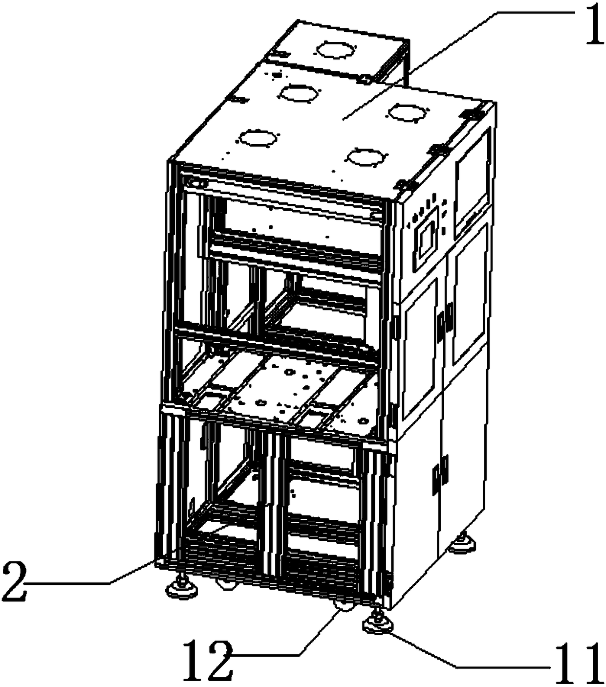 Dispensing and drying all-in-one machine for PCBA board