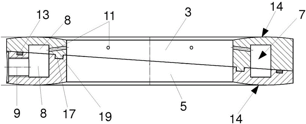 Flanged gasket