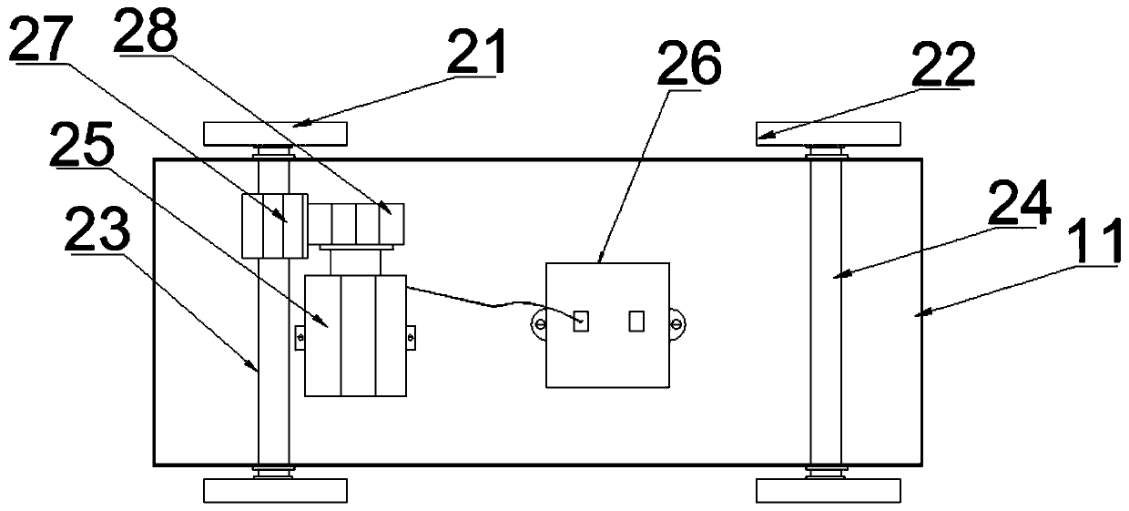 Multi-layer plant loading and unloading truck