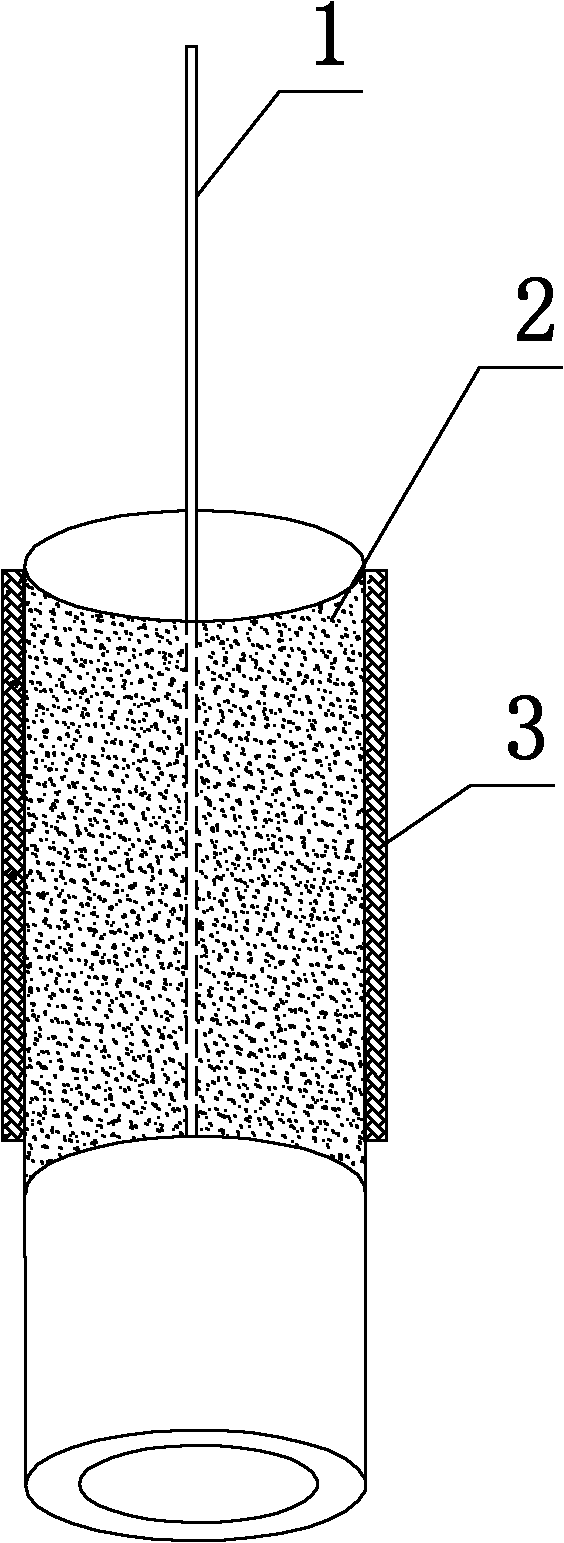 Detection method for static load of pile foundation