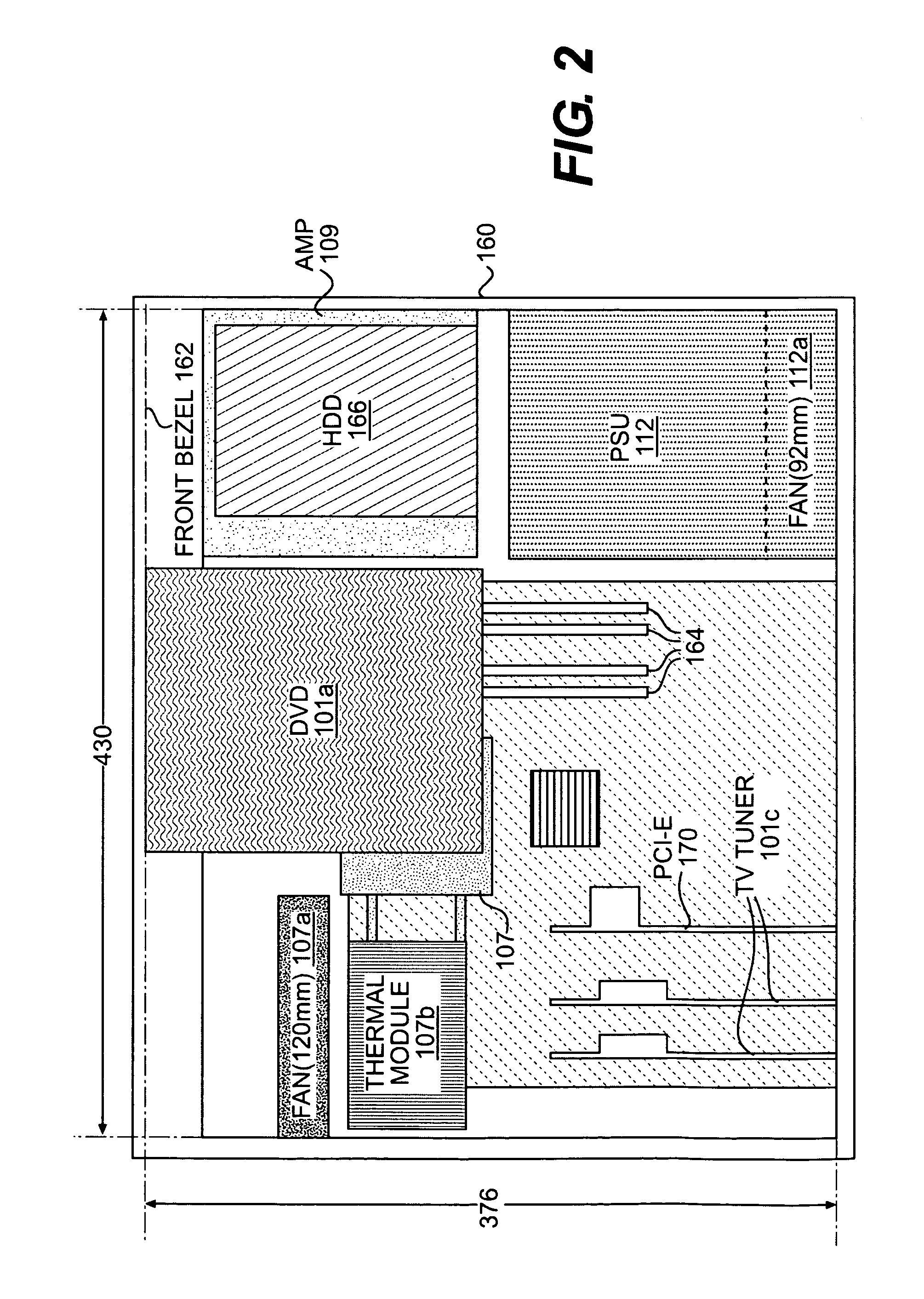 Integrated multimedia signal processing system using centralized processing of signals and other peripheral device