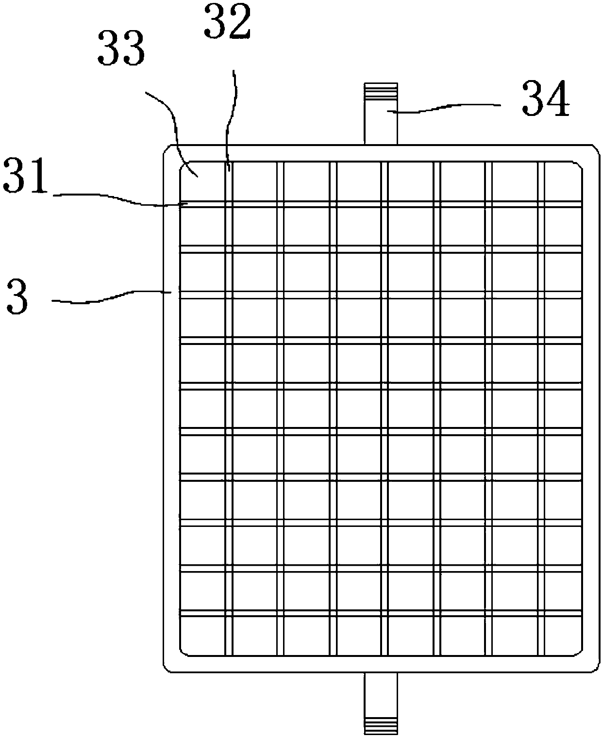 Rice-planting rice seedling cultivation frame