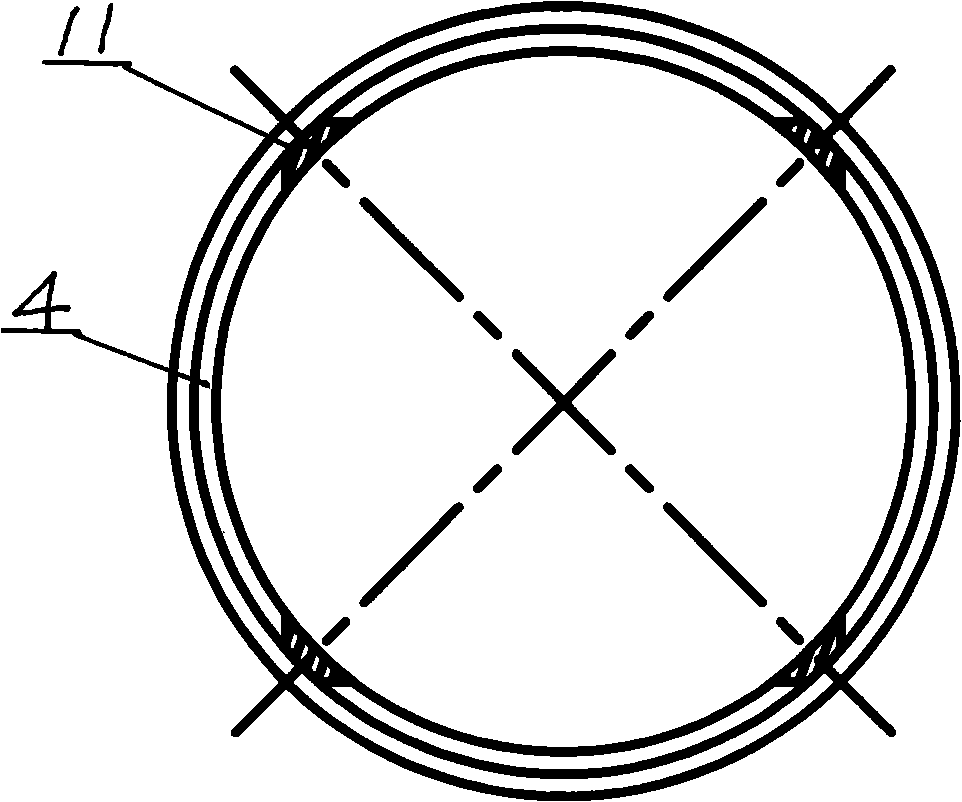 Filter head apparatus of nuclear plant desalting device