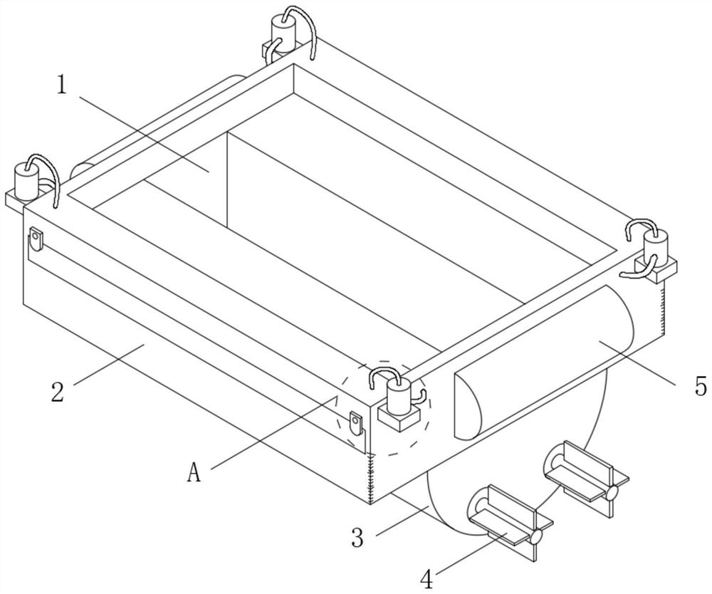 Training equipment recovery platform for improving underwater training safety