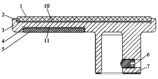 Refrigerator handle structure