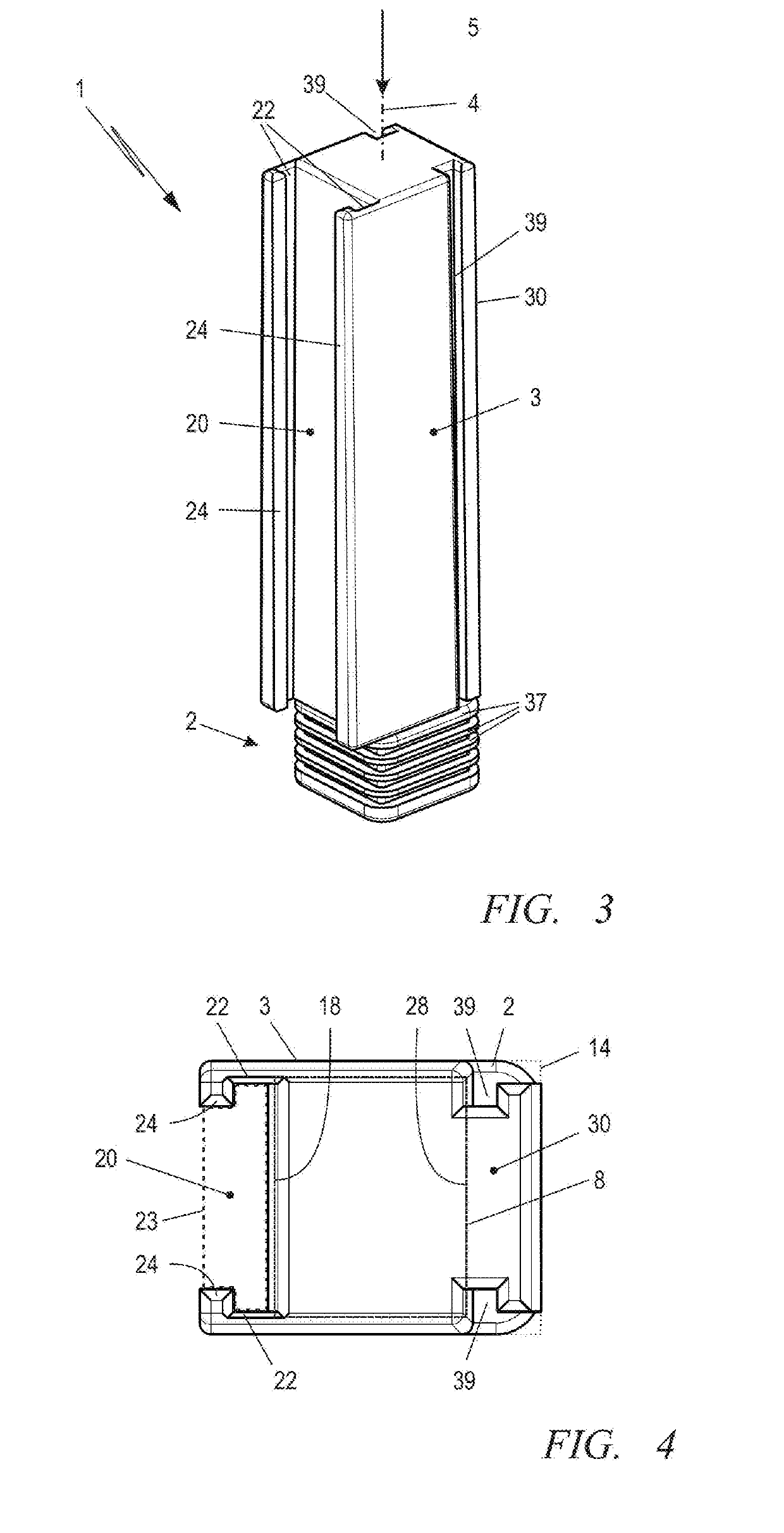 Packaging Container for an Elongate Object such as a Milling Cutter, Drill Bit or the Like