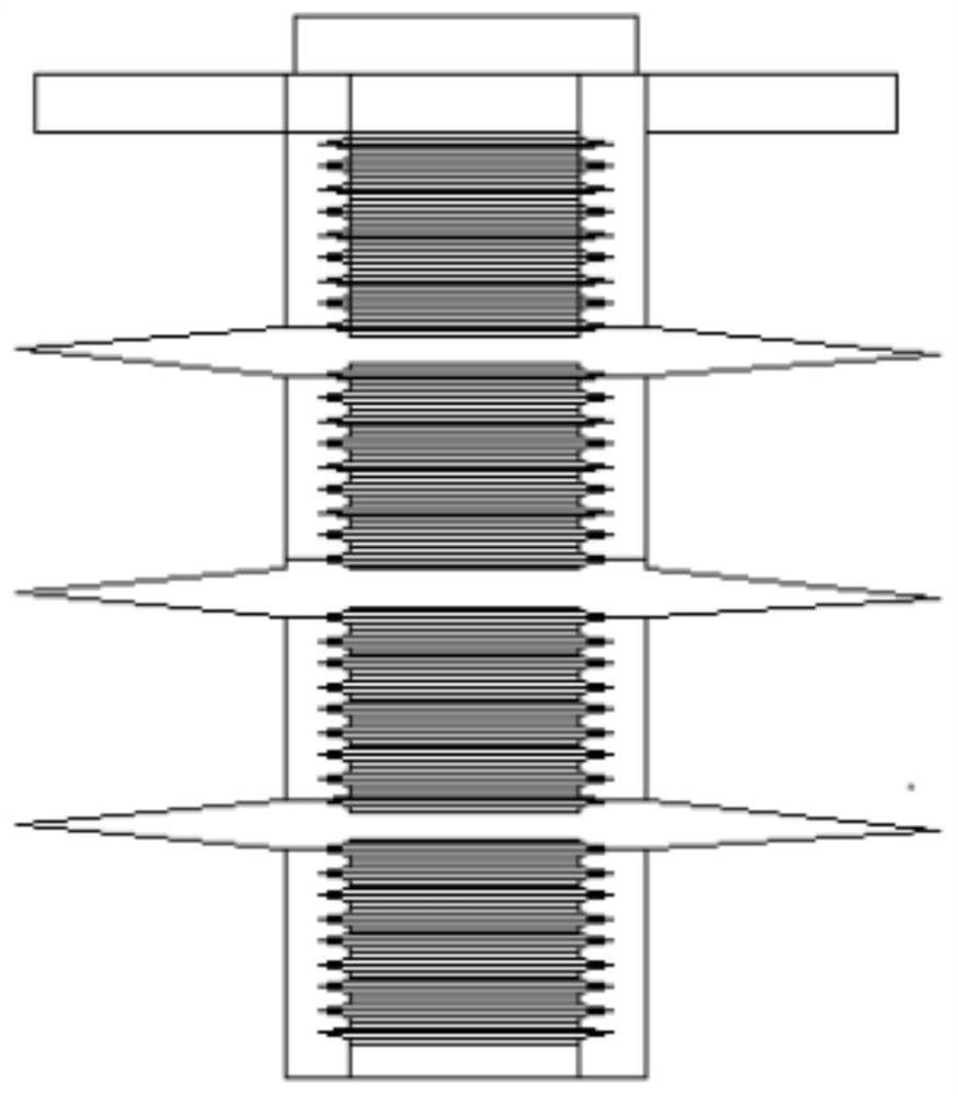 Recoverable multi-section self-adaptive expansion anchor rod