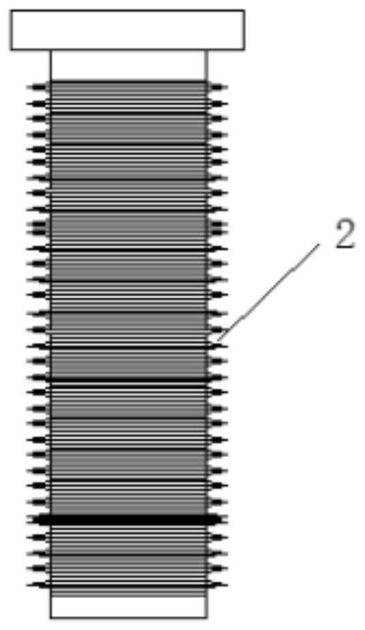 Recoverable multi-section self-adaptive expansion anchor rod