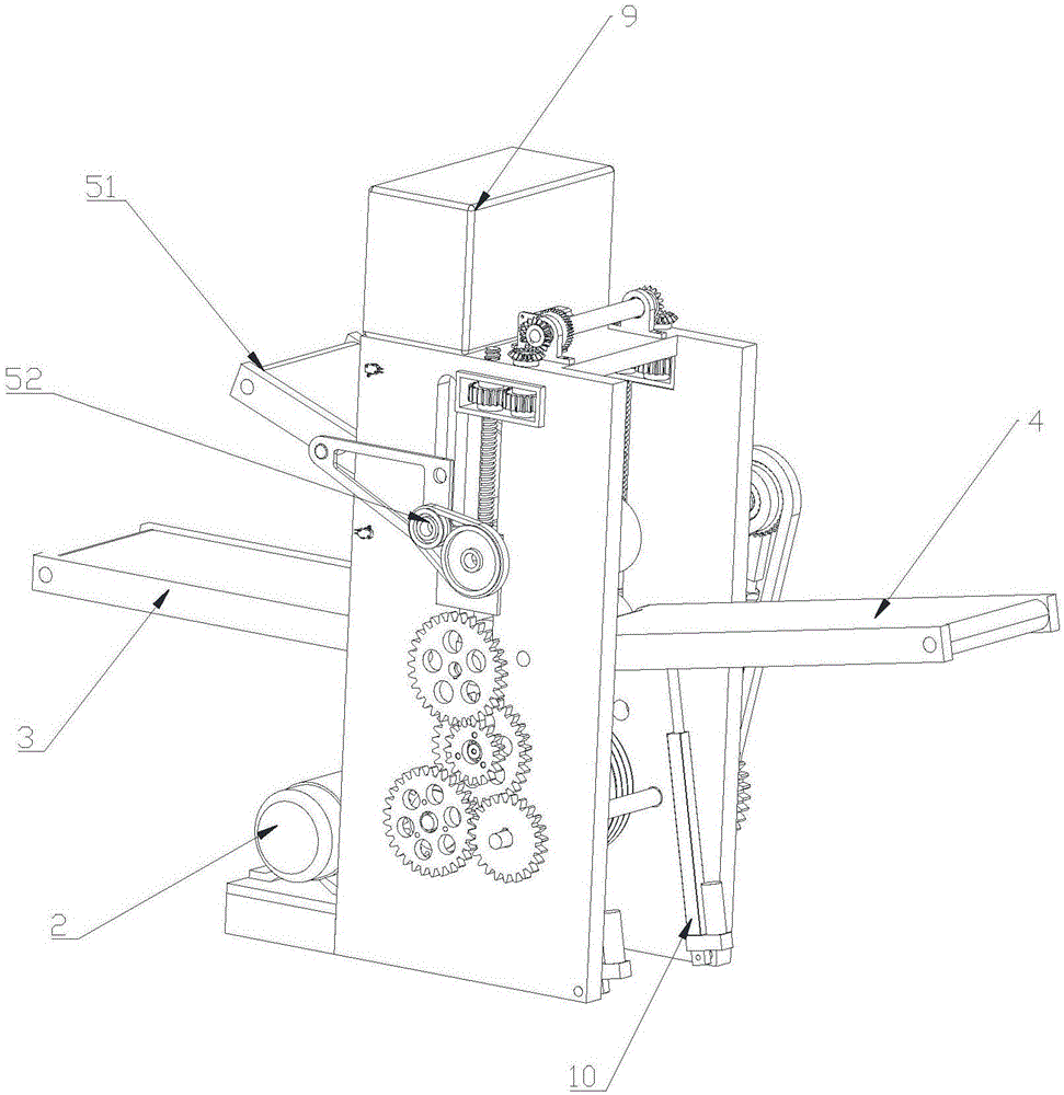 Dough kneading device and method