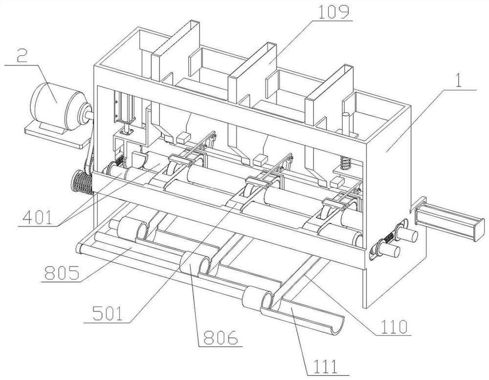 A multi-station automatic chamfering device