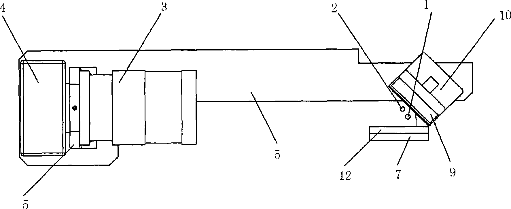 Imaging system for component axial centering detection apparatus