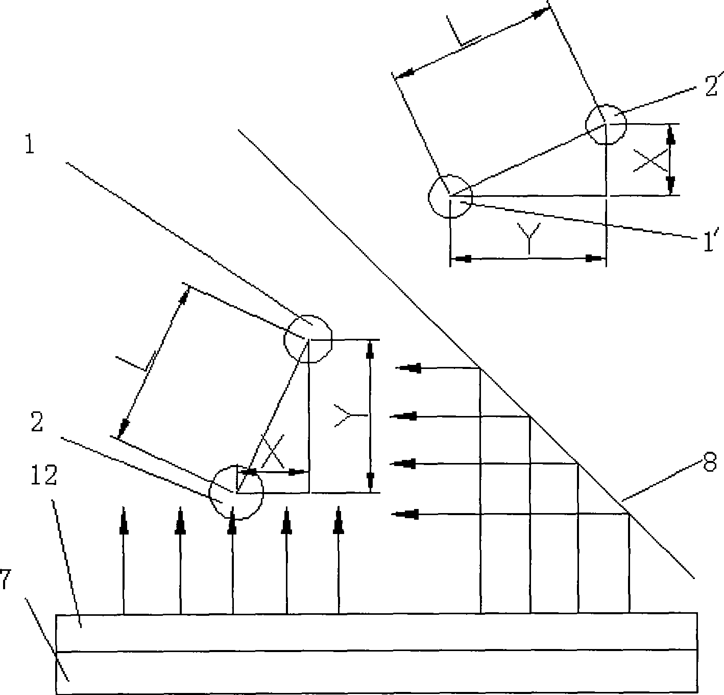 Imaging system for component axial centering detection apparatus