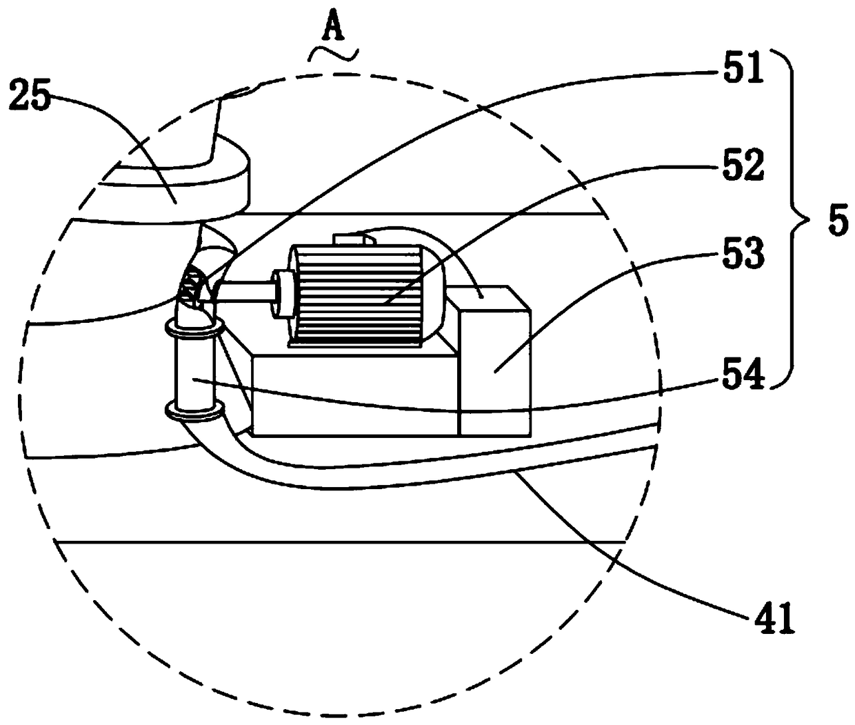 Water jet based road vehicle rescue device