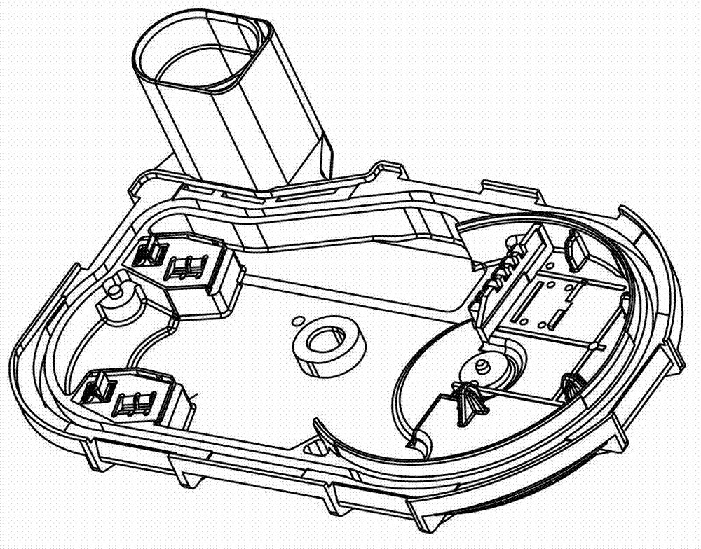 Device and method for detecting height of PIN needle in cover board component of automotive throttle valve