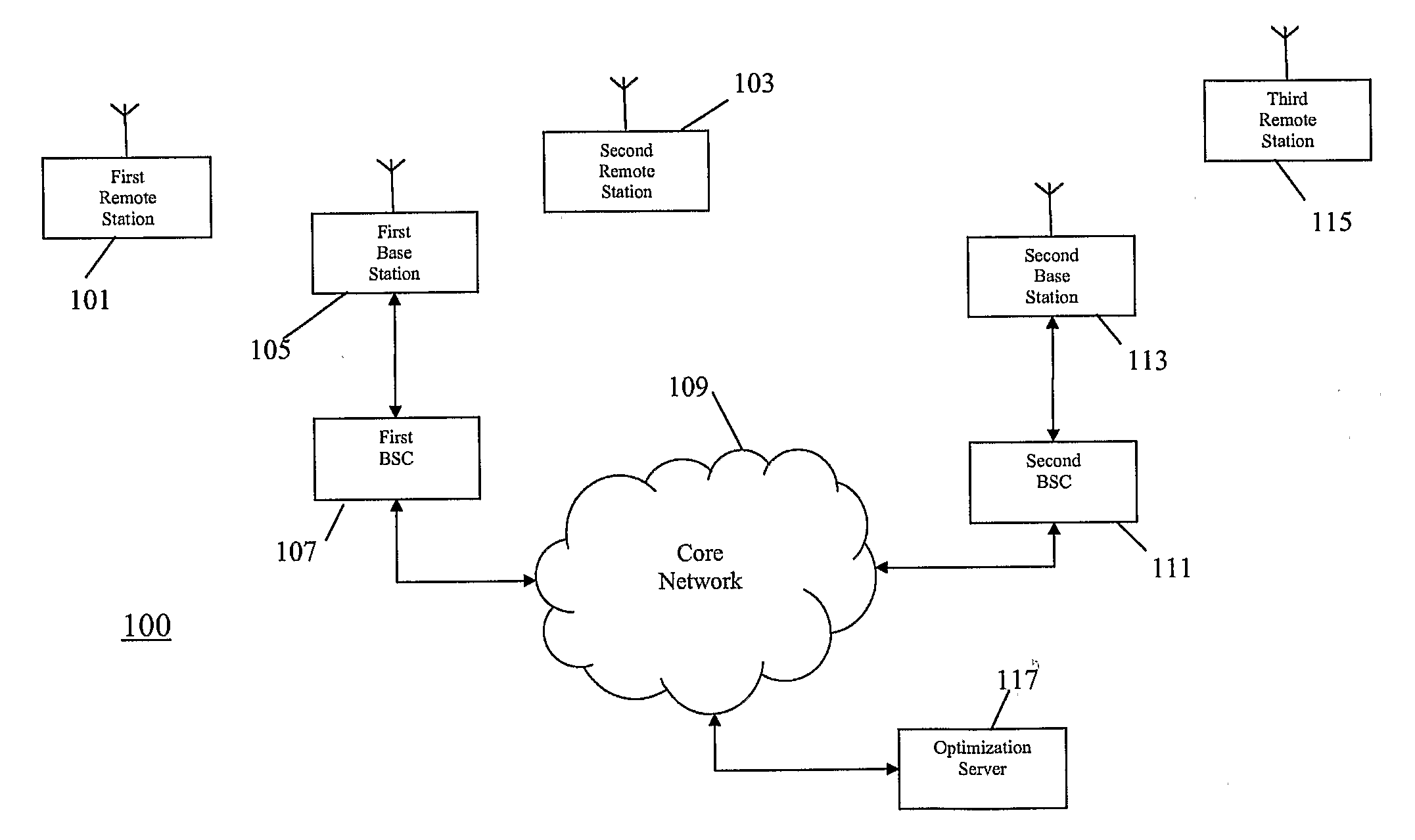 Apparatus and method for determining a downlink transmit power characteristic in a cellular communication system