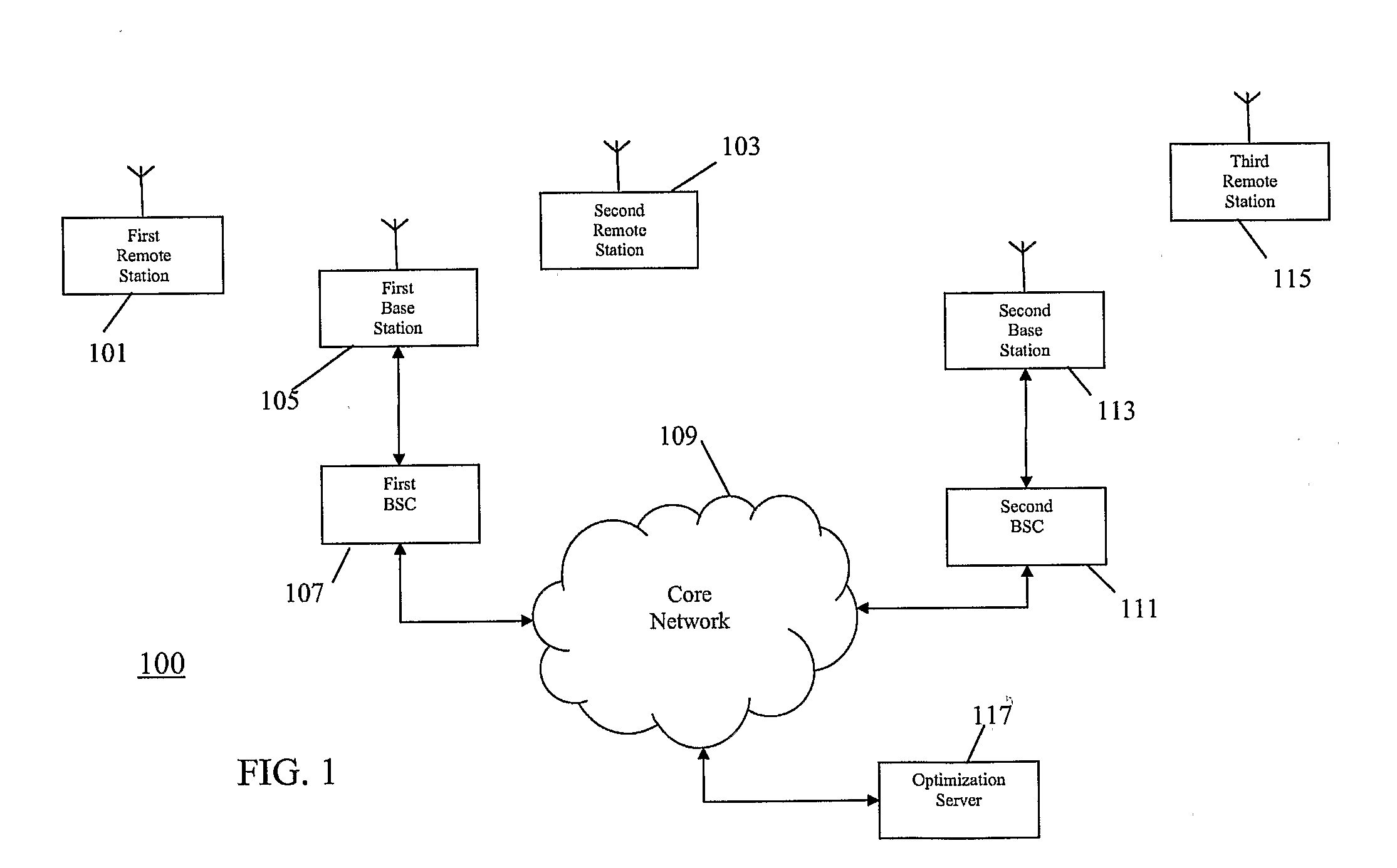 Apparatus and method for determining a downlink transmit power characteristic in a cellular communication system