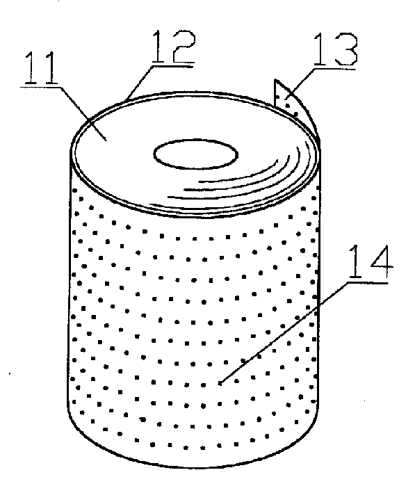 Roll toilet paper whose tail portion does not loose without embossed pattern