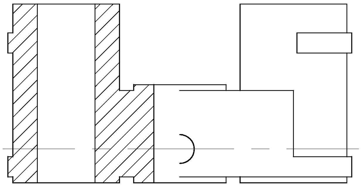 Casting mold and casting process of injection head plate of die-casting machine