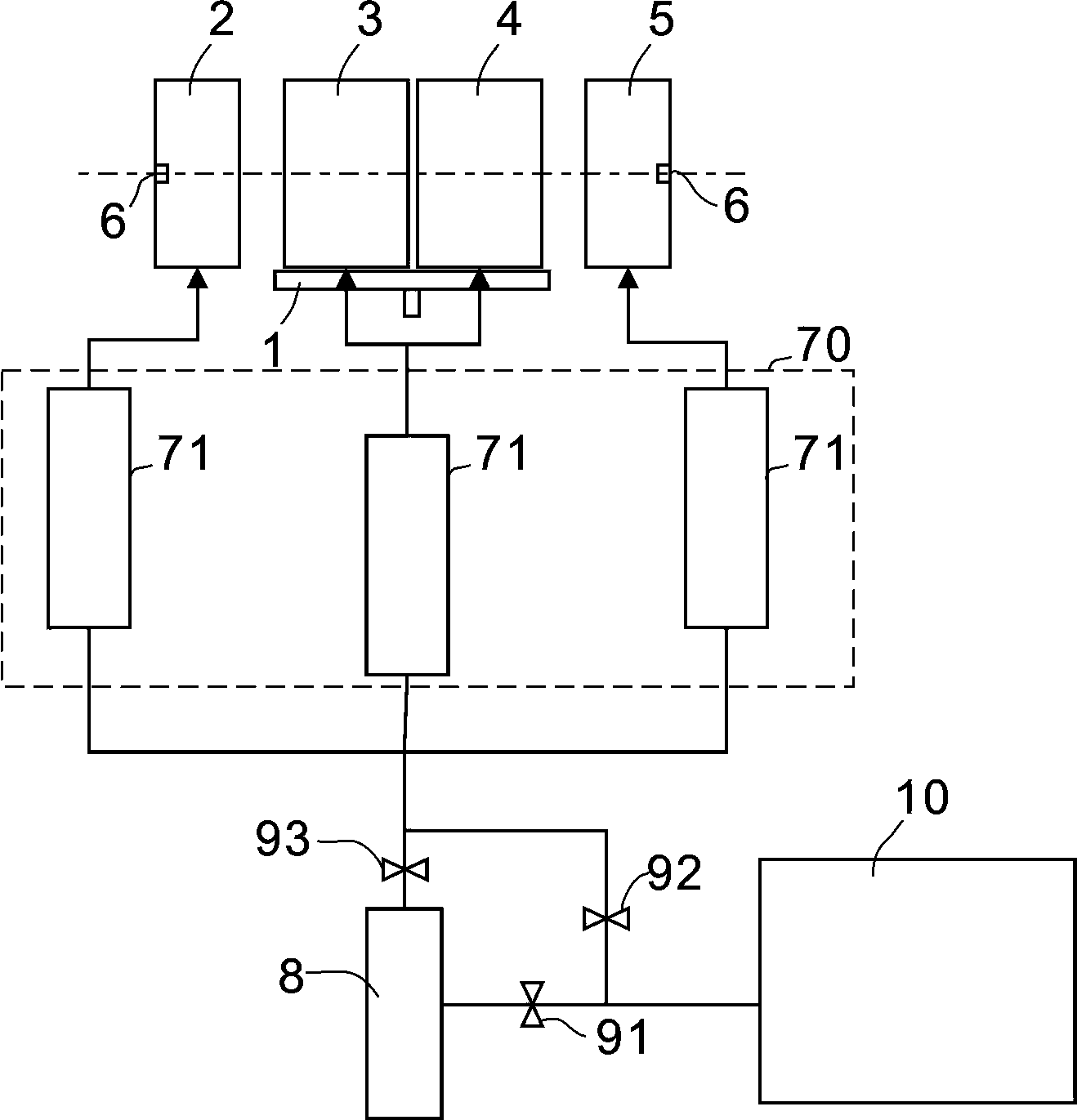 Injection molding device