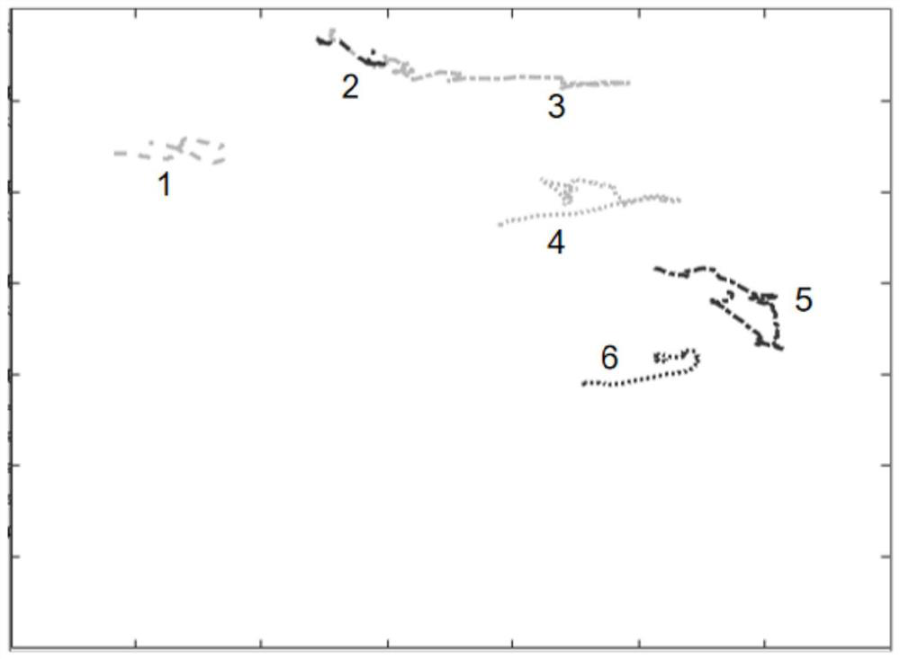 Extraction and behavior analysis method of multi-pig body movement trajectory in group environment