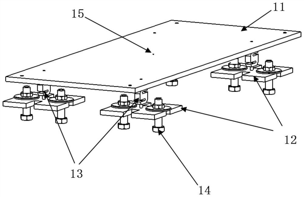 Drop test load measurement method and device for unmanned helicopter with skid-type undercarriage