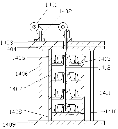 Feeding mechanism of textile equipment