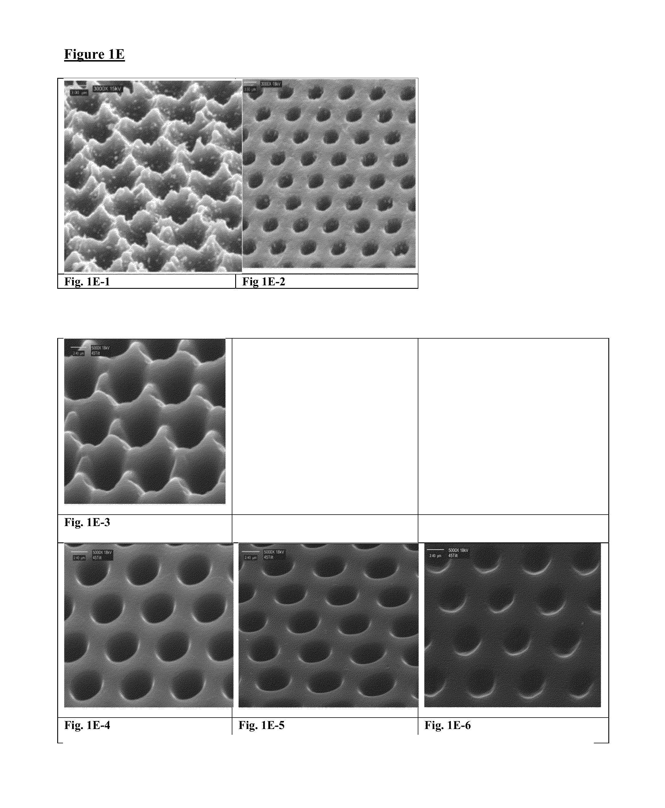 Microcavity carrier with image enhancement for laser ablation