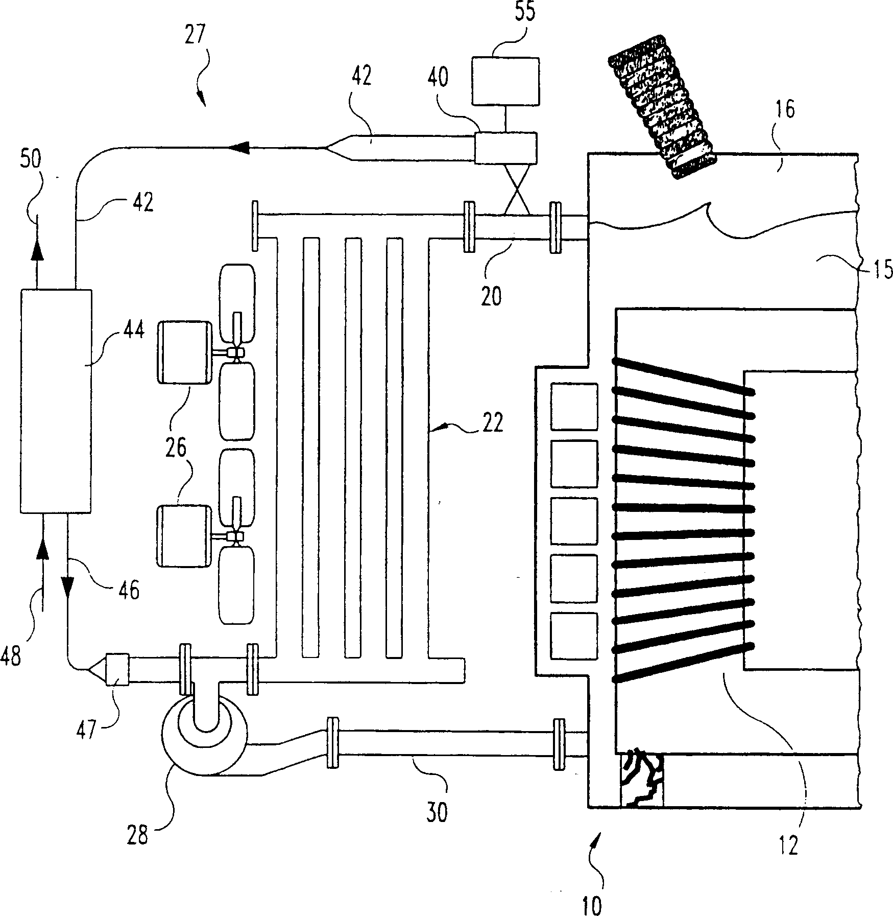 Apparatus and method for cooling power transformers