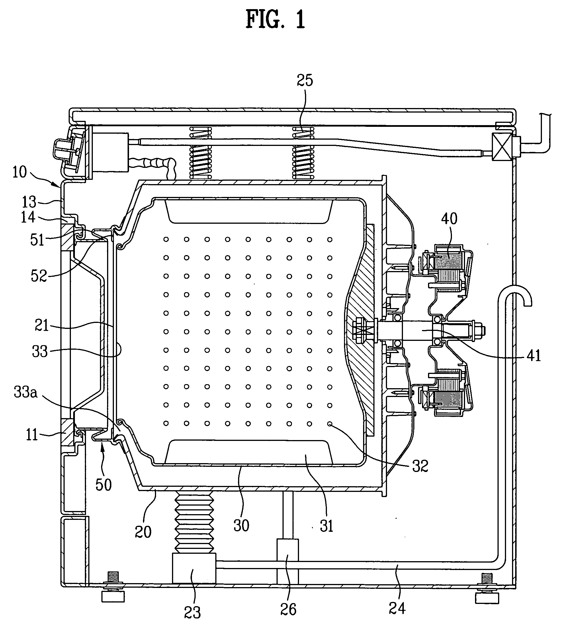 Gasket and drum-type washing machine having the same