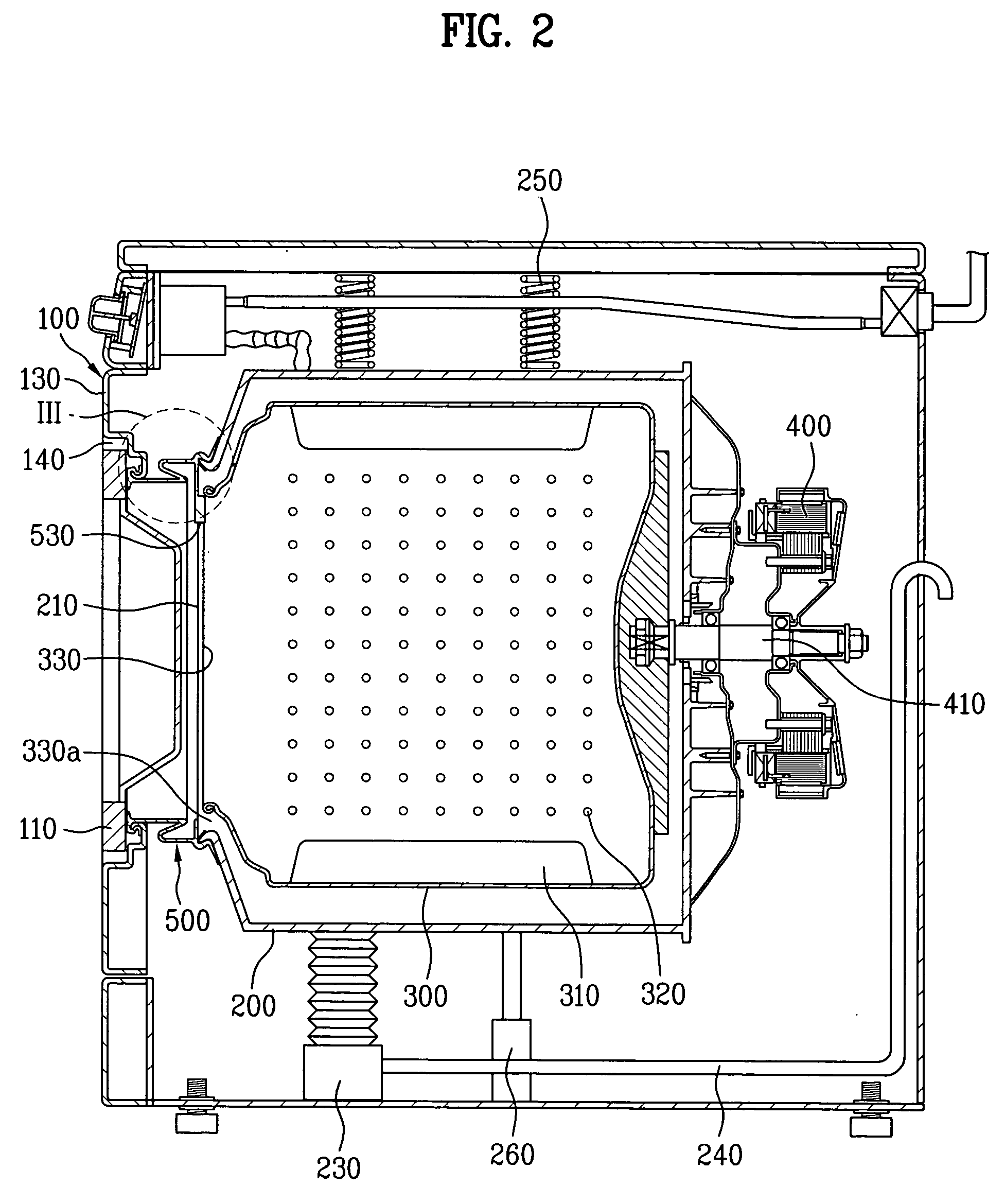 Gasket and drum-type washing machine having the same