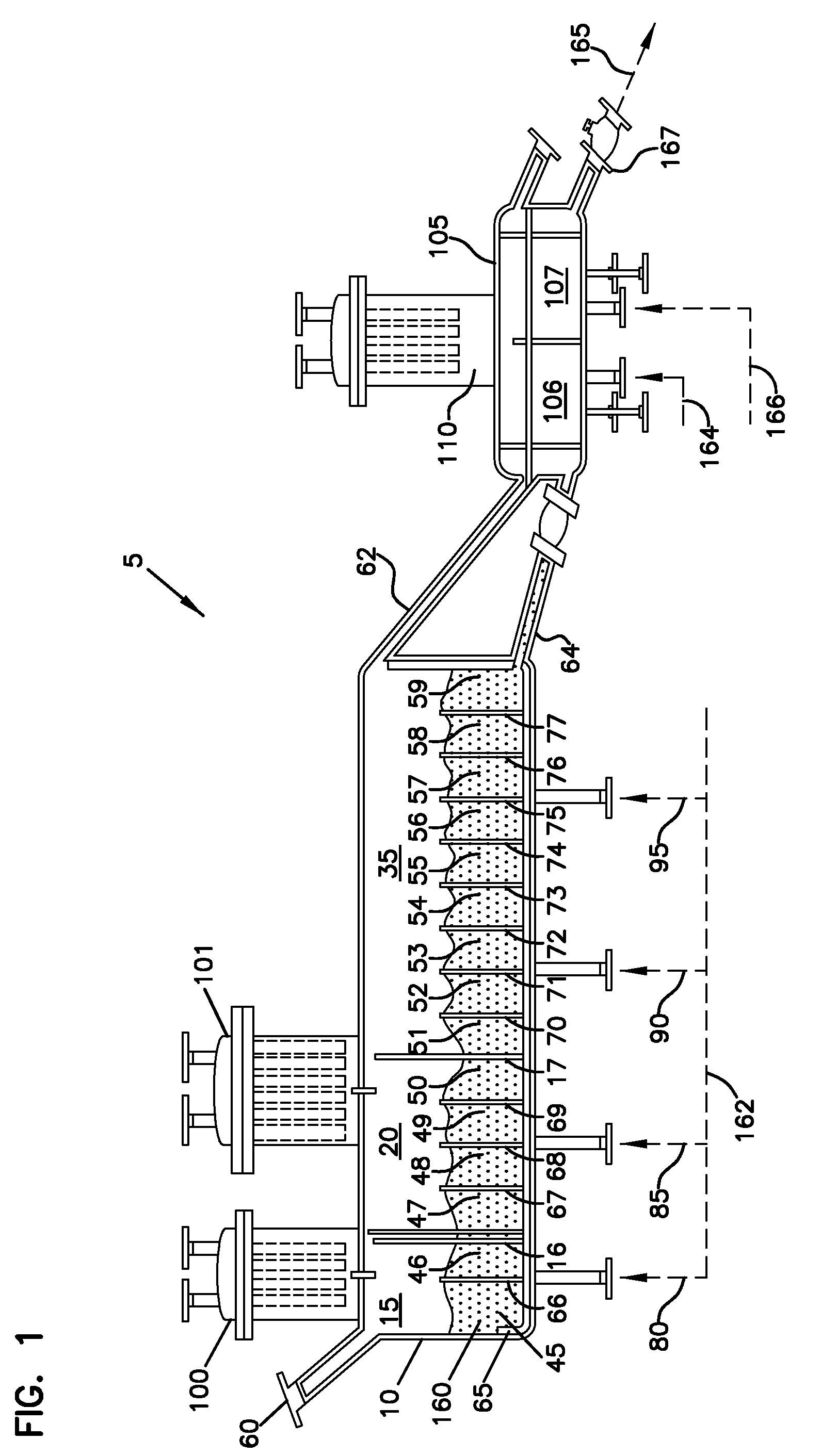 Continuous preparation of calcined chemically-treated solid oxides