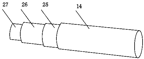 Dual-indicating lamp automatic telescopic high-voltage electricity verification device