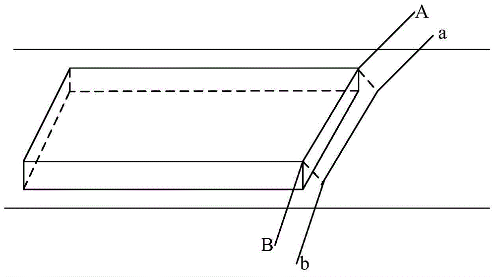 Cutting method and system for improving cutting precision of slab casting machine