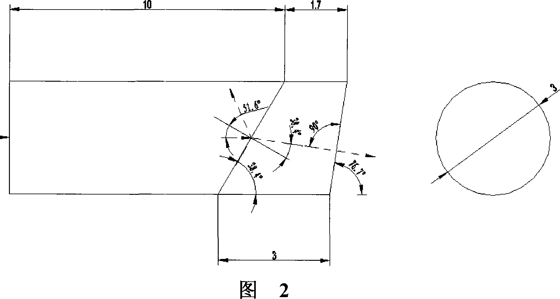 Medium infrared solid laser of semiconductor laser pump