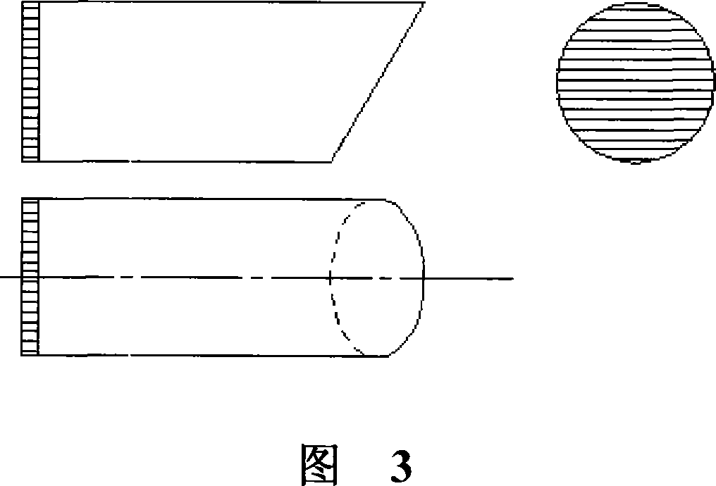 Medium infrared solid laser of semiconductor laser pump