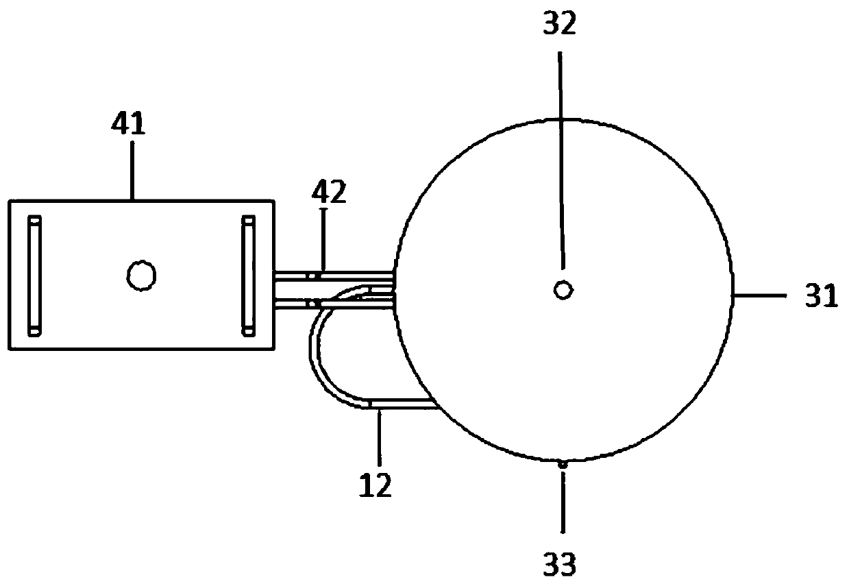 Variable-temperature spectrum testing device