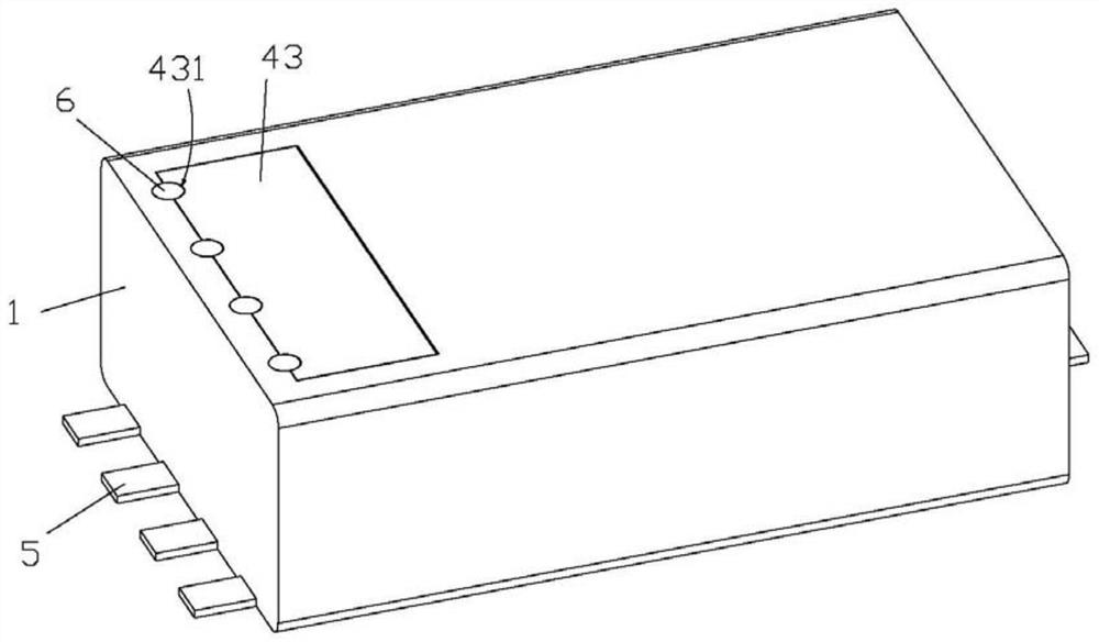 Gold-thread-free Schottky diode and manufacturing method thereof