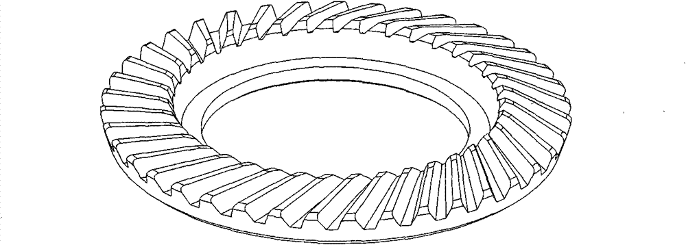 Method and machine tool for machining hypoid gear pair